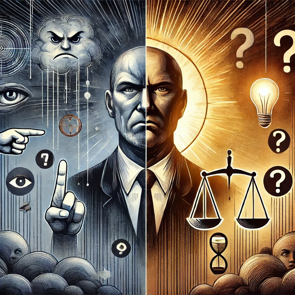 Judgemental vs Judging